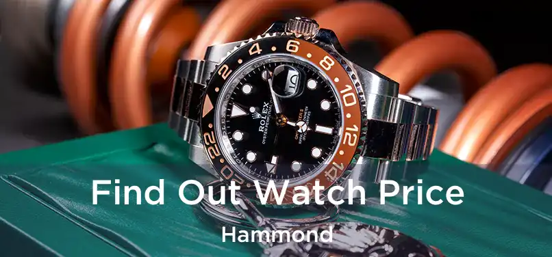  Find Out Watch Price Hammond